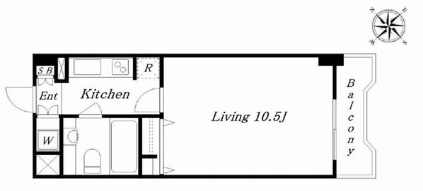 ダイアパレス水道橋の物件間取画像